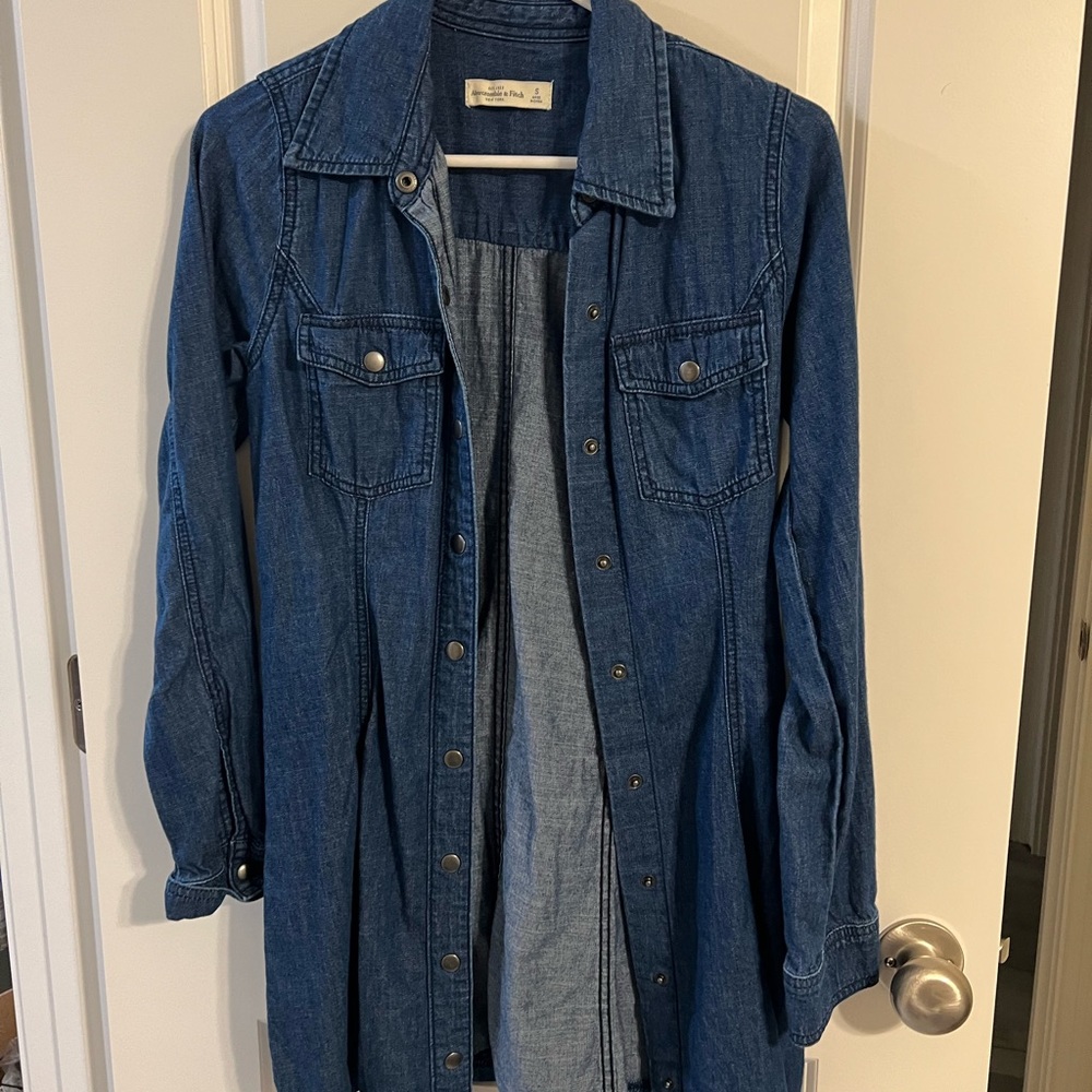 Abercrombie and fitch demin dress